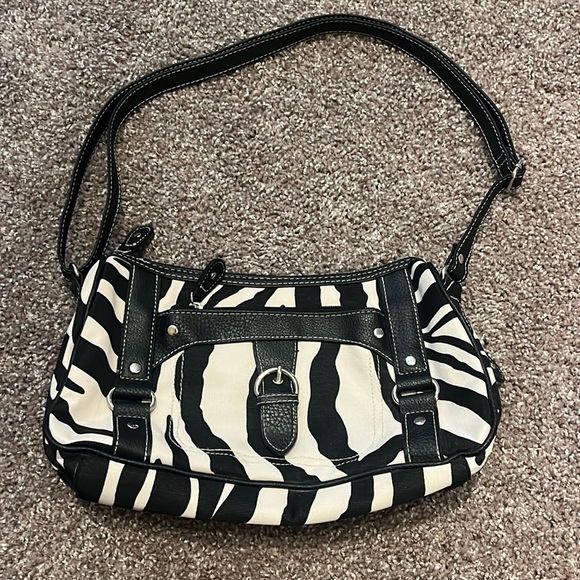 Zebra Striped handbag - Picture 1 of 6